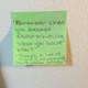 My Liz Plank/Cindy Gallop sticky note. Pardon the handwriting.